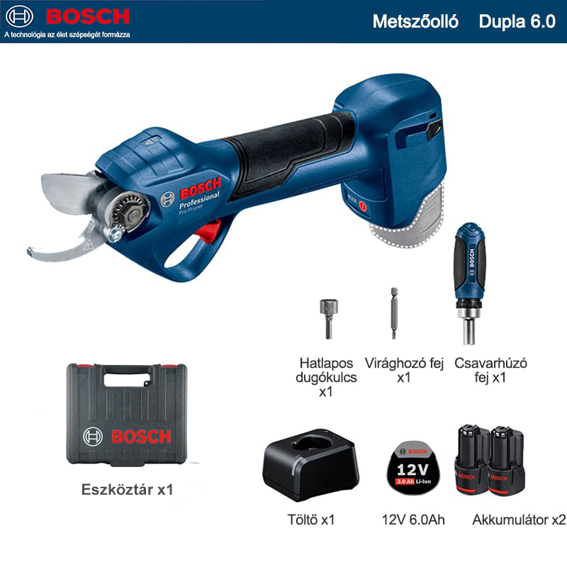  [MAKITA DUP361PT2 metszőolló 1000W+ két 5,0 Ah-s akkumulátor 36V+ töltő]Az akkumulátor élettartama 6 óra